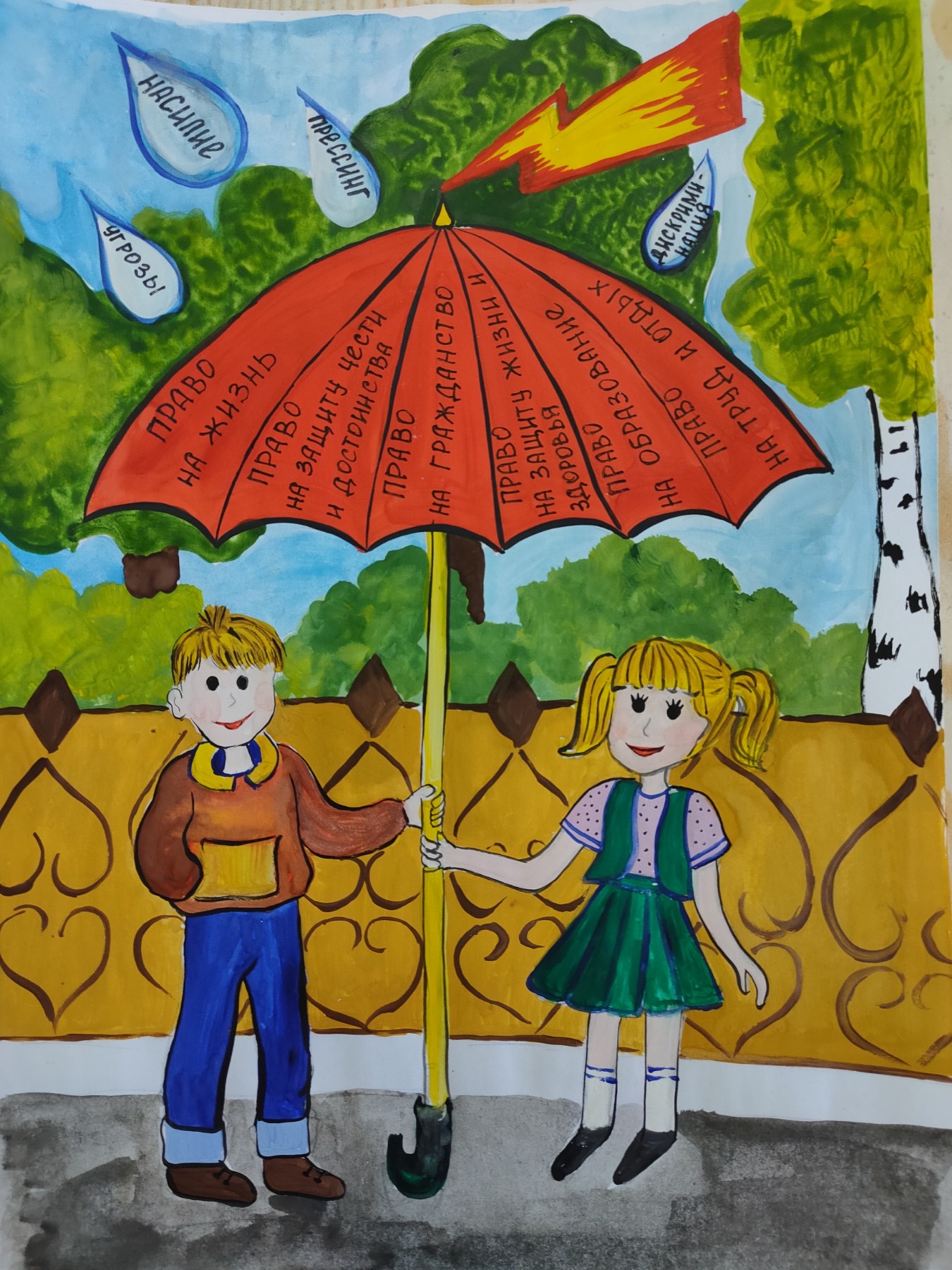 Картинки раскраски права ребенка для школьников (54 фото)